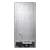 Fridgemaster MS83430ES 83.2cm 50/50 American Fridge Freezer - Silver