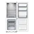 Haden HK127W 48.7cm 70/30 Fridge Freezer - White