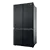 Haier HCR39F19ENPT 90cm Frost Free American Fridge Freezer - Black