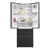 Haier HFR5719EWPB  Multi door fridge freeze No Frost, Light with Water dispenser in Slate Black