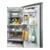 Haier HTW5618DWMG 60cm Total No Frost Fridge Freezer - Silver