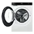 Haier HW90-BP14357TU1 9kg 1400 Spin Washing Machine - White