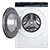 Haier HWD100-B14939S8 10 / 6 Kg, 1400 RPM Freestanding Washer Dryer