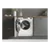 Haier HWQ90B416FWB Integrated 9kg Washing Machine with 1600 rpm