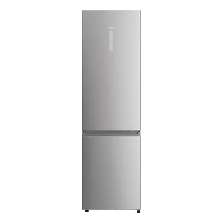 Haier HDPW5620DNPK NoFrost Freestanding  60cm 2D Combi Fridge Freezer in Silver