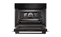 Haier H4MWID29G6NQB Built in Combination Microwave, Black
