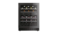 Haier HAKWBD60UK Built in 60cm Dual Zone Wine Cooler - Black