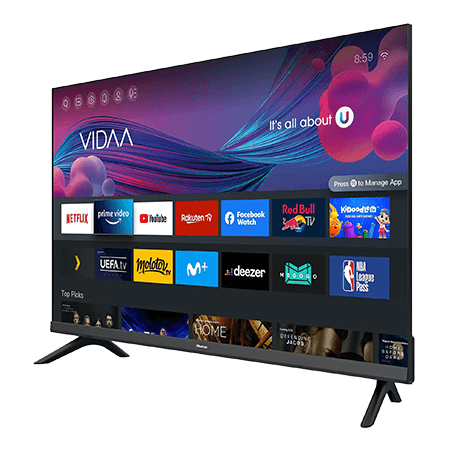 Hisense 40A4BGTUK 40 Inch 4K UHD Smart TV