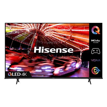 Hisense 65E7HQTUK 65 Inch QLED 4K UHD HDR SMART TV