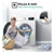 Hisense WDQA8014EVJM 8kg/5kg 1400 Spin Washer Dryer - White