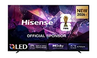 Hisense 100E7STUKPRO 100" Hi-QLED 144Hz 4K Ultra HD AI Smart TV - Charcoal Grey