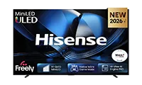 Hisense 100U7STUK 100" MiniLED 144Hz 4K Ultra HD AI Smart TV - Charcoal Grey