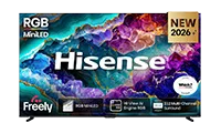 Hisense 100UR8STUK 100" 4K Ultra HD RGB-Mini LED Smart TV - Black
