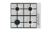Hisense GM642XHS 60cm Gas Hob In  Stainless Steel colour