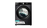Hisense WF3S1043BB3 10.5kg 1400 Spin Steam Washing Machine - Black