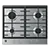 Hoover HHG6BRK3X Ceramic Hob