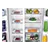 Hoover HHSBSO-6174XK-1 Frost Free American Fridge Freezer in Stainless Steel