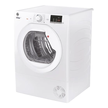 Hoover HLEC9DE-80 9kg Condenser Tumble Dryer in White