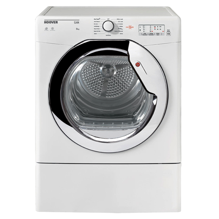 Hoover HLV8LCG 8kg Vented Dryer White with Sensor