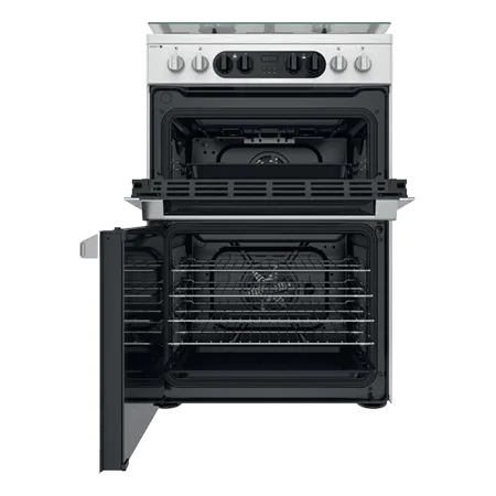 Hotpoint HDM67G8C2CXUK Double Cooker