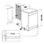 Hotpoint HFC3C26WCXUKN Freestanding Dishwasher