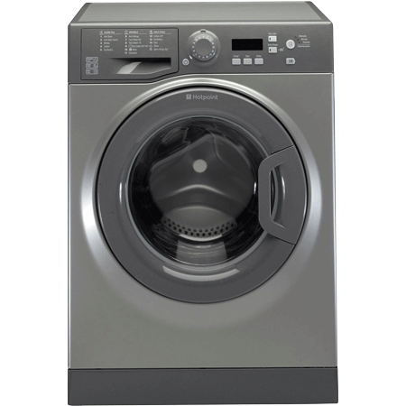 Hotpoint WMBF742G Freestanding 7kg 1400rpm Washing Machine in Graphite with A++ Energy rating. Ex-Display Model