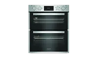 Hotpoint DUH10DIX 59.4cm Built In Electric Double Oven - Stainless Steel