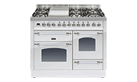 ILVE PTN110FE3 110CM XG Dual Fuel Range Cooker with 6 Burner Fry Top (Choose from a variety of colours)