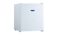 Iceking TT46EW Freestanding Tabletop Fridge with Icebox, White