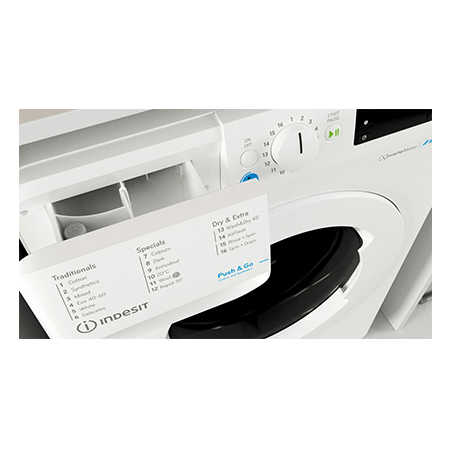 Indesit BDE86436XWUKN 8Kg / 6Kg Freestanding washer dryer with 1400 rpm