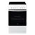 Indesit IS5V4KHW 50cm Electric Cooker with Ceramic Hob