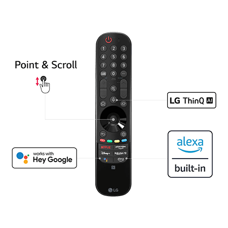 LG 50UQ91006LA 50 Inch 4K LED Smart TV with Voice Assistants