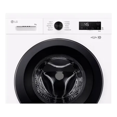 LG F4X1008NWK 8kg 1400rpm Smart Washing Machine - White