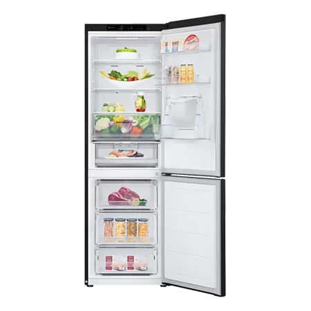 LG GBF3102EEP NatureFRESH 60/40 Fridge Freezer - Matte Black