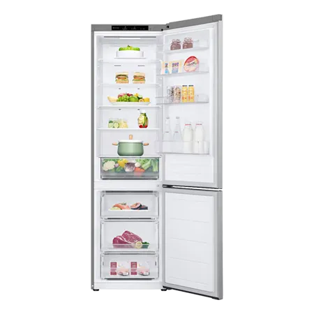 LG GBV22L0EPY NatureFRESH 70/30 Fridge Freezer - Prime Silver