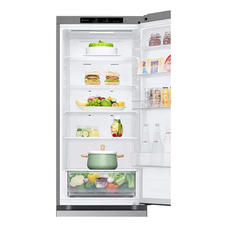 LG GBV22L0EPY NatureFRESH 70/30 Fridge Freezer - Prime Silver