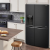 LG GSL761MCKV US Style Side by Side Fridge Freezer with A+ Energy rating Non Plumbed