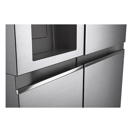 LG GSLV71PZTF US Style Side by Side Fridge Freezer in Silver Non Plumbed