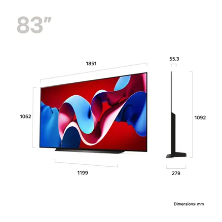 LG OLED83C44LA 83" 4K UHD Smart OLED TV