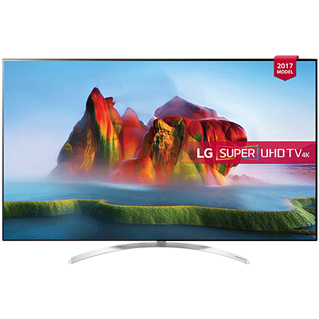 LG 55SJ850V 55" Smart Ultra HD 4K LED TV with webOS 3.5 Freeview HD and Freesat HD & Built-In Wi-Fi