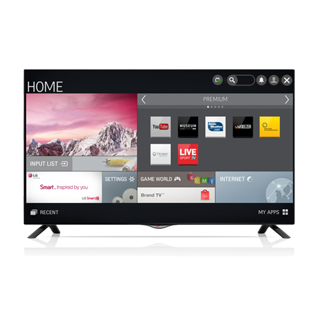 LG 60UF695V, 60 inch Smart UHD 4K LED TV in Black with Freeview HD