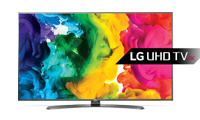 LG 49UH661V 49" Smart UHD 4K HDR Pro LED TV  ULTRA Luminance - with Freeview HD and Built-in Wi-Fi - in Dark Gun Metal.Ex-Display