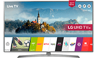 LG 49UJ670V 49" Smart Ultra HD 4K LED TV with webOS 3.5 Freeview HD and Freesat HD & Built-In Wi-Fi