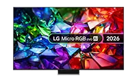 LG 86MRGB96B6B 86" 4K Micro RGB evo AI Smart TV