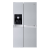 LG GSL545NSYZ American Style Side By Side Fridge Freezer with Non-Plumbed Water & Ice Dispenser in Premium Steel