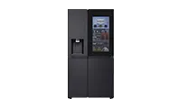 LG GSXE91EVAD 91.3cm Frost Free American Fridge Freezer - Essence Black Steel