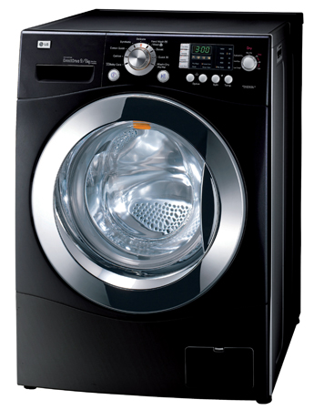 lg washer dryer black