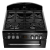 Leisure CLA60GAK Gas Cooker Black with Double Oven