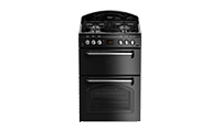 Leisure CLA60GAK Gas Cooker Black with Double Oven