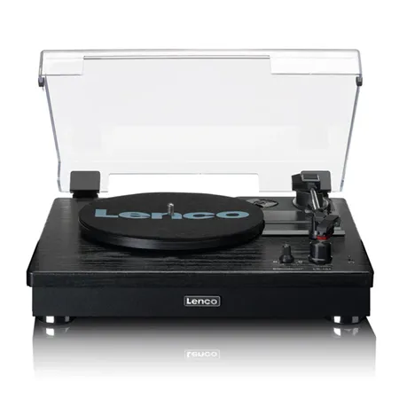 Lenco A004814 LS-101 Turntable & Hi Fi speakers - Black